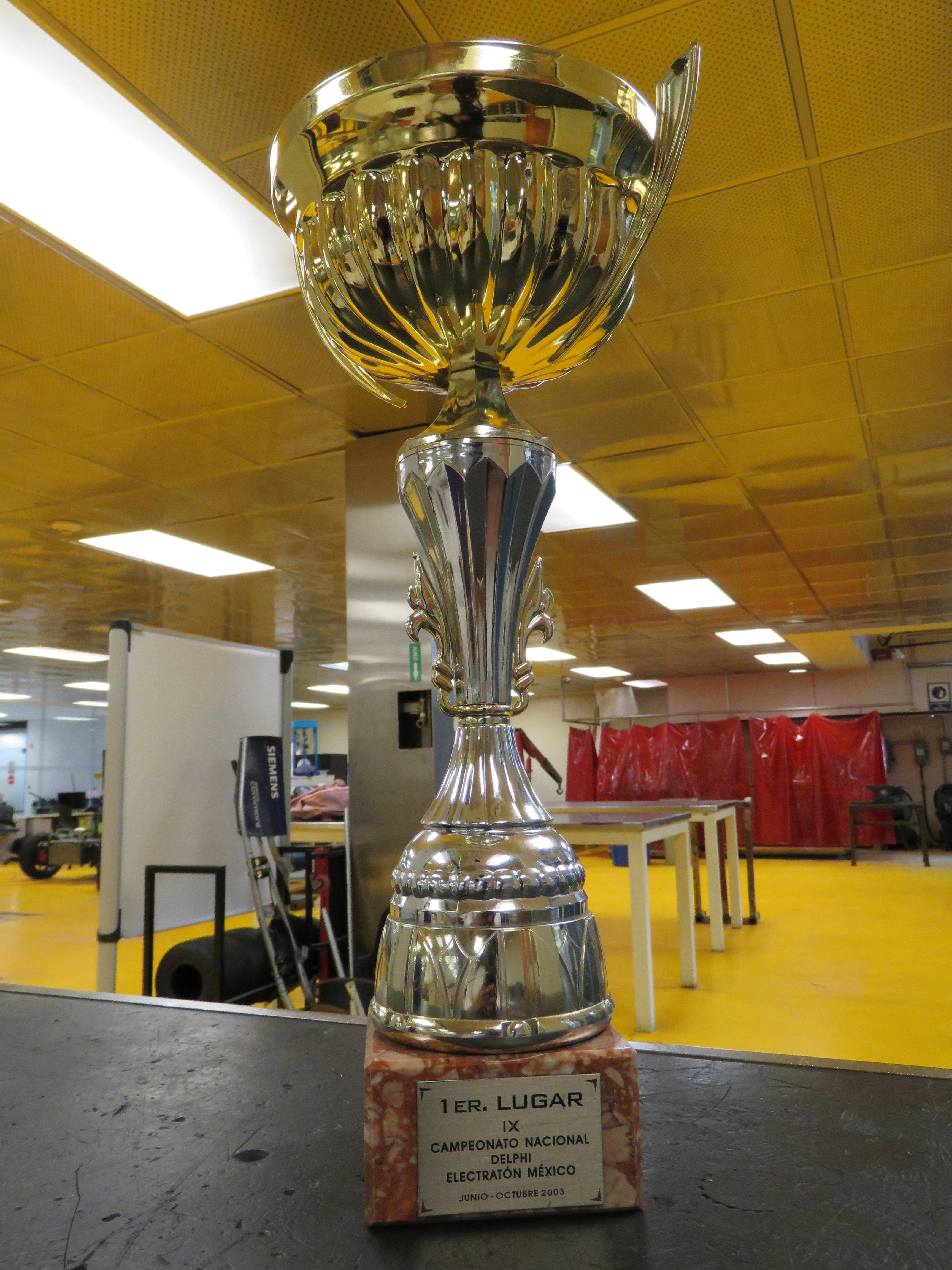 Campeón Nacional Delphi Electratron 2003