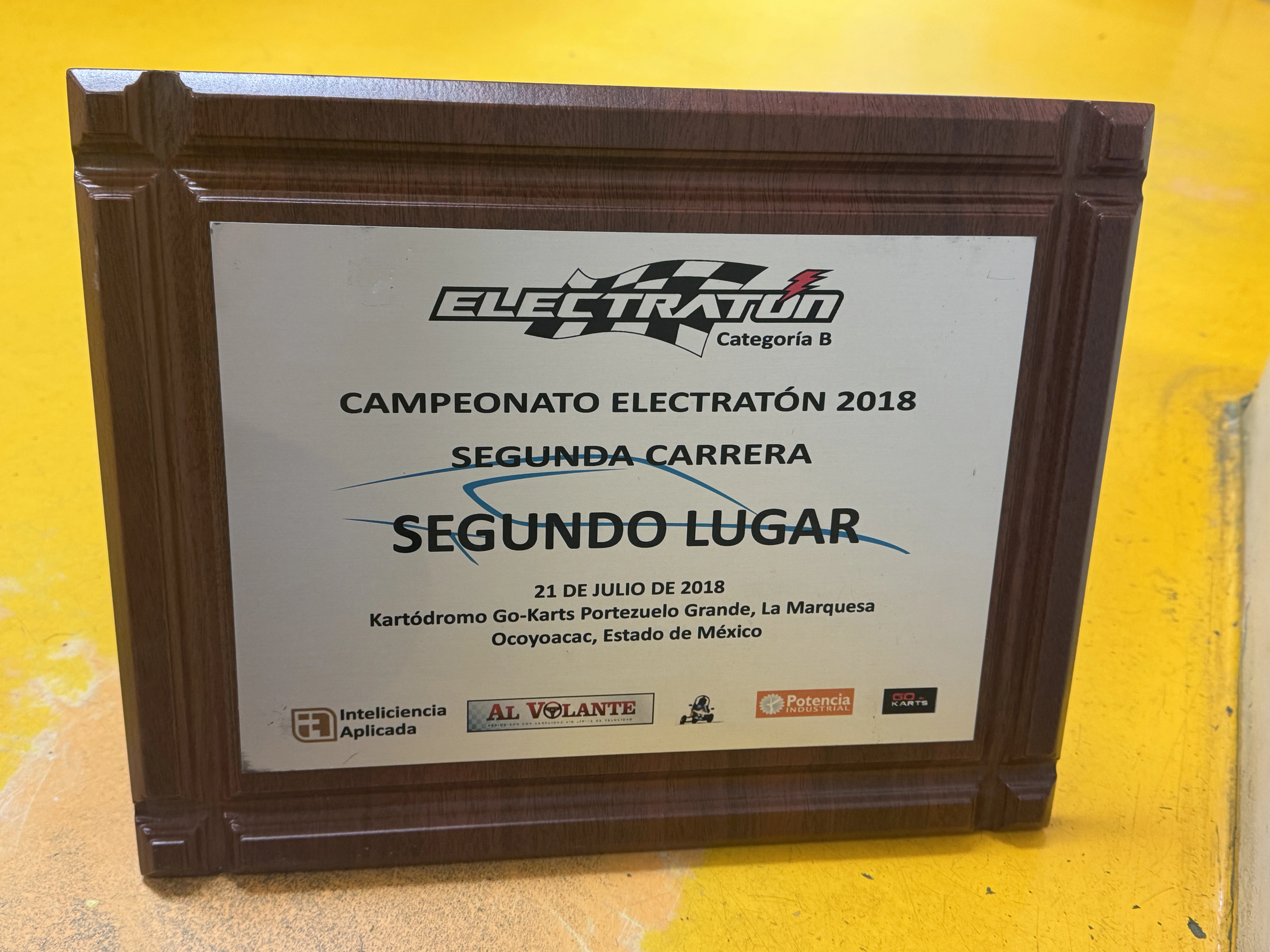 Segundo Lugar Categoría B